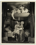 8" x 10" Glossy Photo From the 1934 Three Stooges Film "Woman Haters" -- Very Good Condition